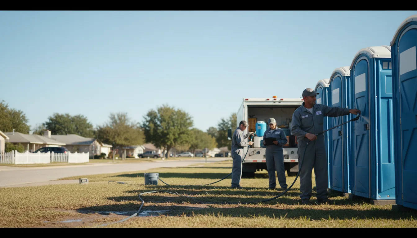 Long-Term Portable Toilet Rental in Byesville, OH near me
